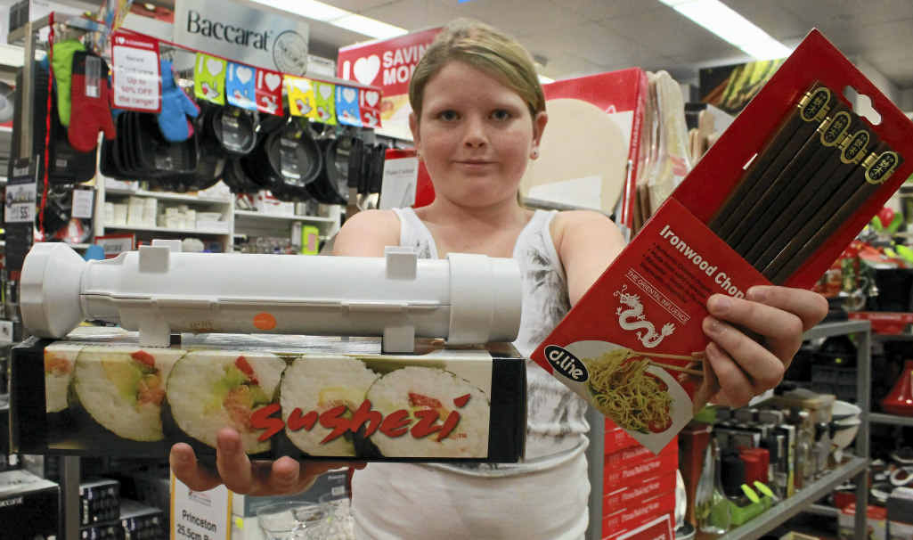 Tiarna Kelly would like to see sushi in Warwick. Tiarna Kelly would like to see sushi in Warwick.
